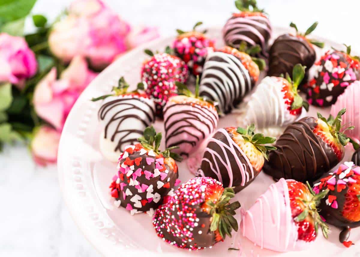 Fresas con chocolate